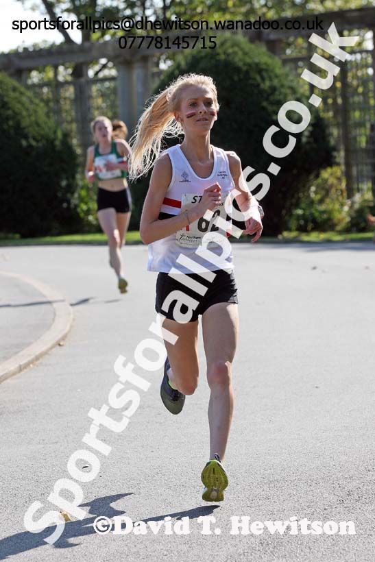 Womens under-17s, Northern Road Relays, Blackpool. Photo: David T. Hewitson/Sports for All Pics